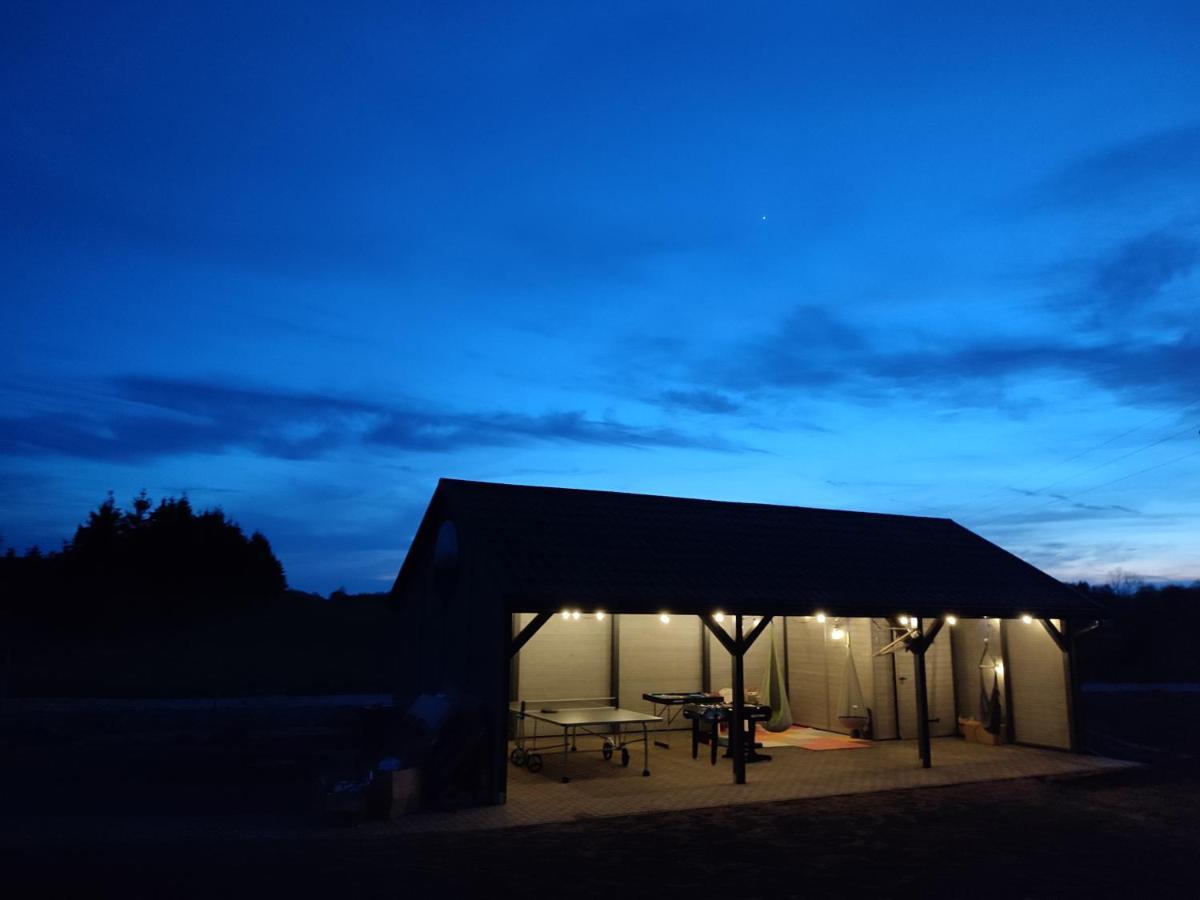 Widoki Rusinowo Domki Letniskowe Esterno foto