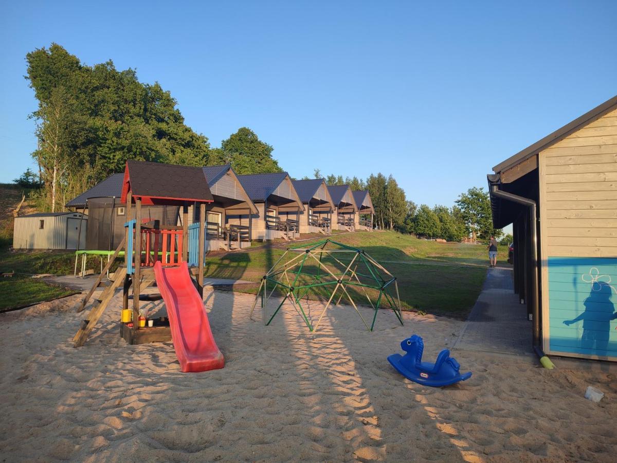 Widoki Rusinowo Domki Letniskowe Esterno foto