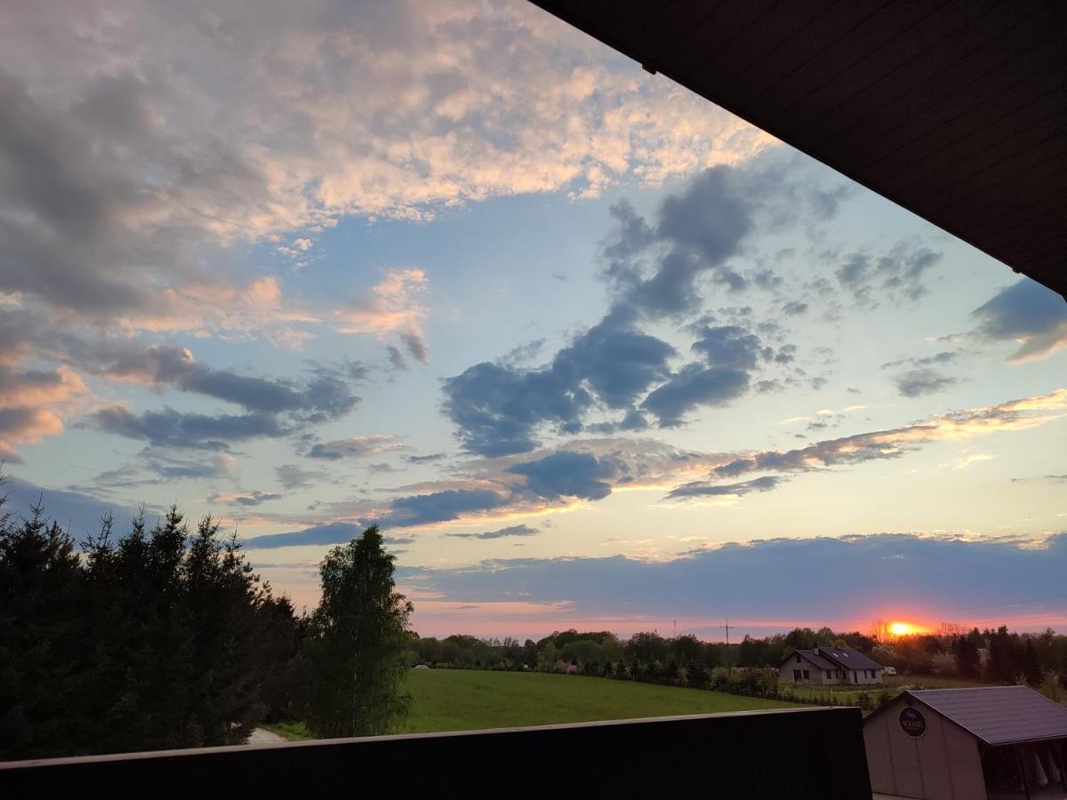 Widoki Rusinowo Domki Letniskowe Esterno foto