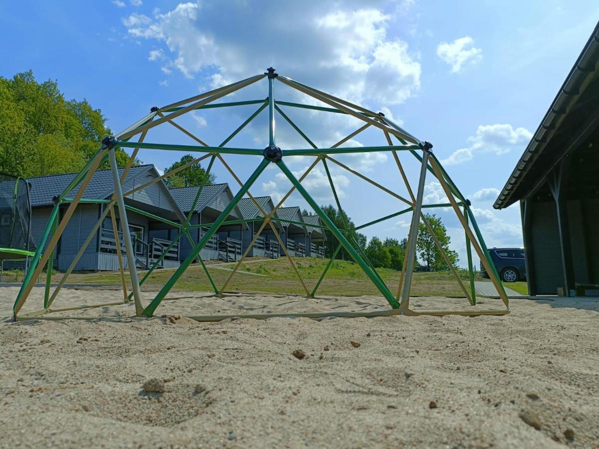 Widoki Rusinowo Domki Letniskowe Esterno foto