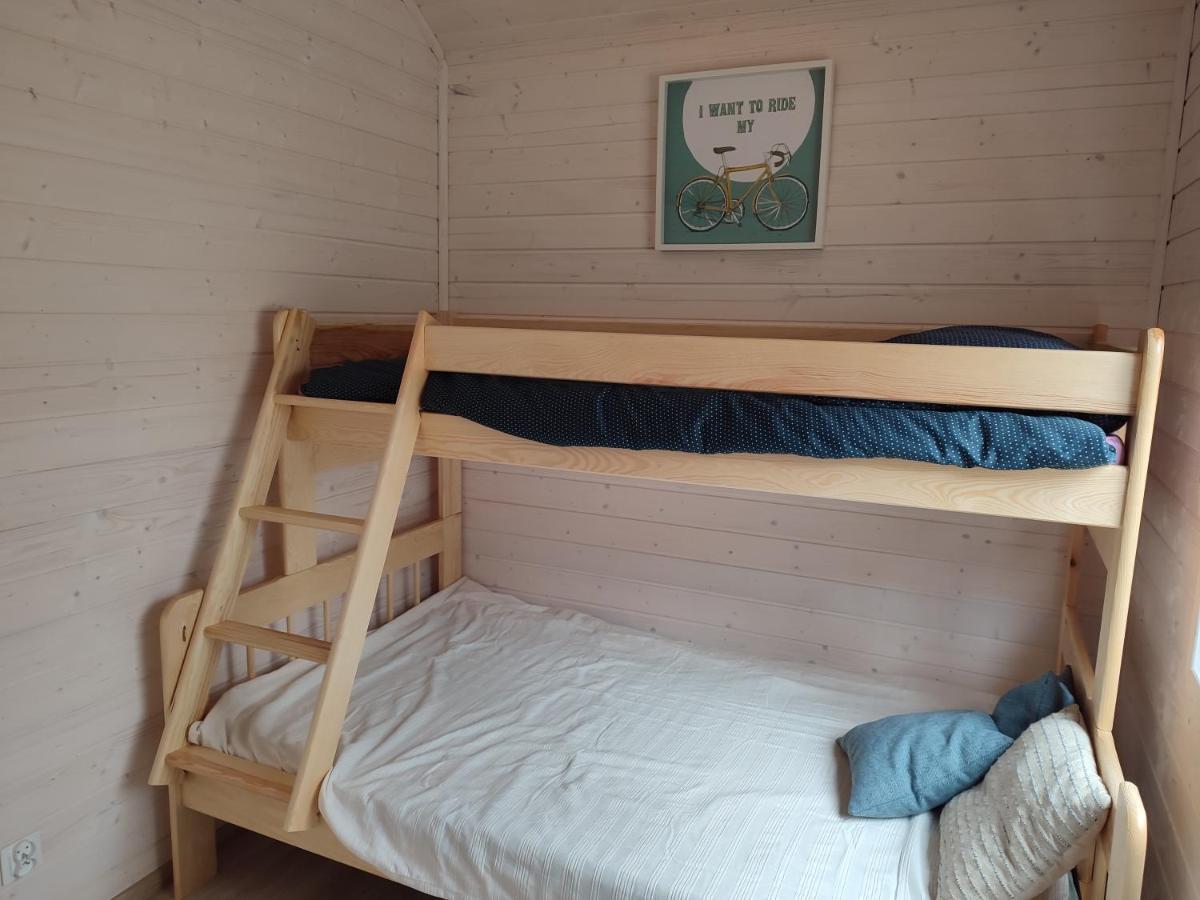 Widoki Rusinowo Domki Letniskowe Esterno foto