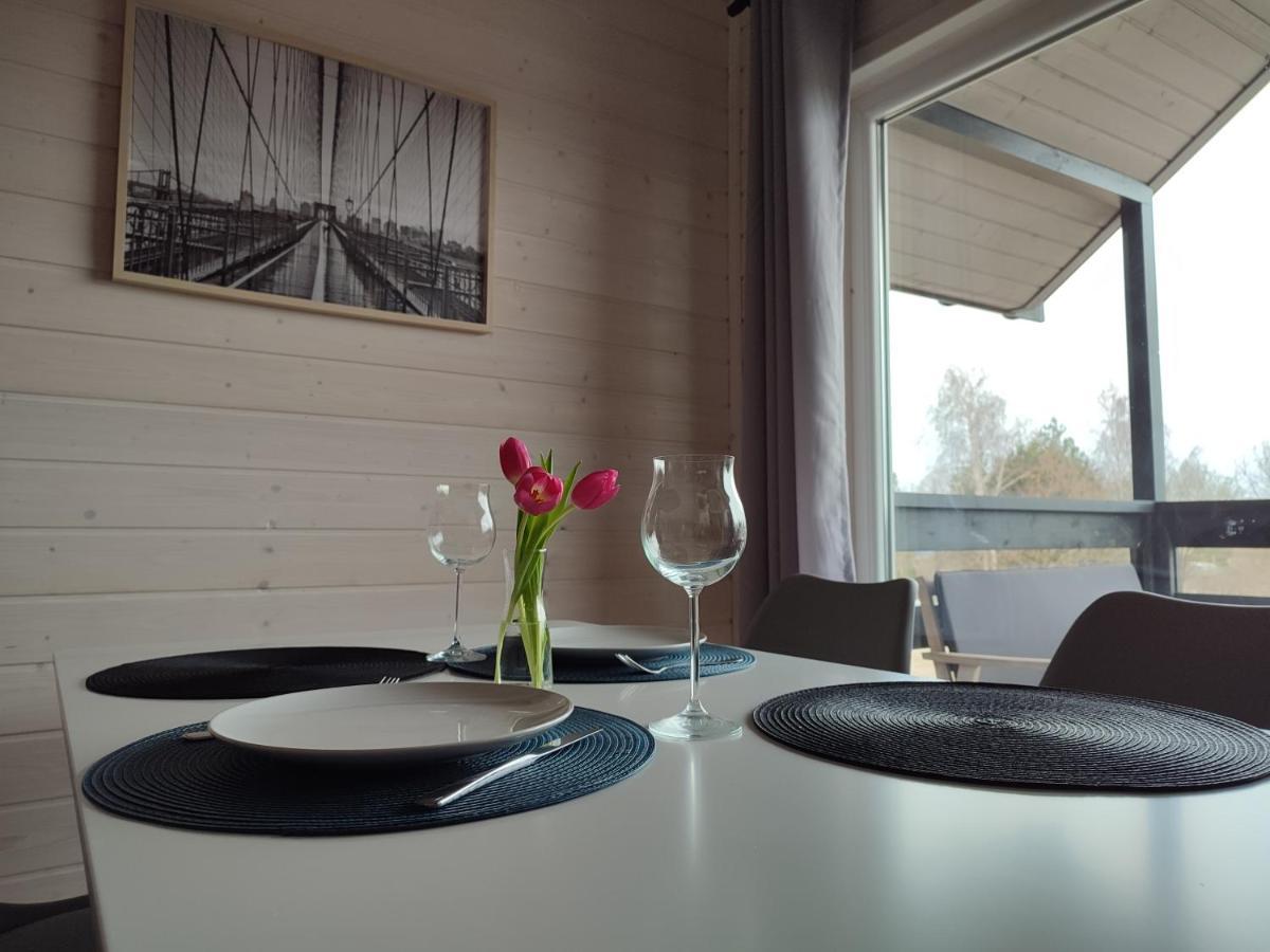 Widoki Rusinowo Domki Letniskowe Esterno foto
