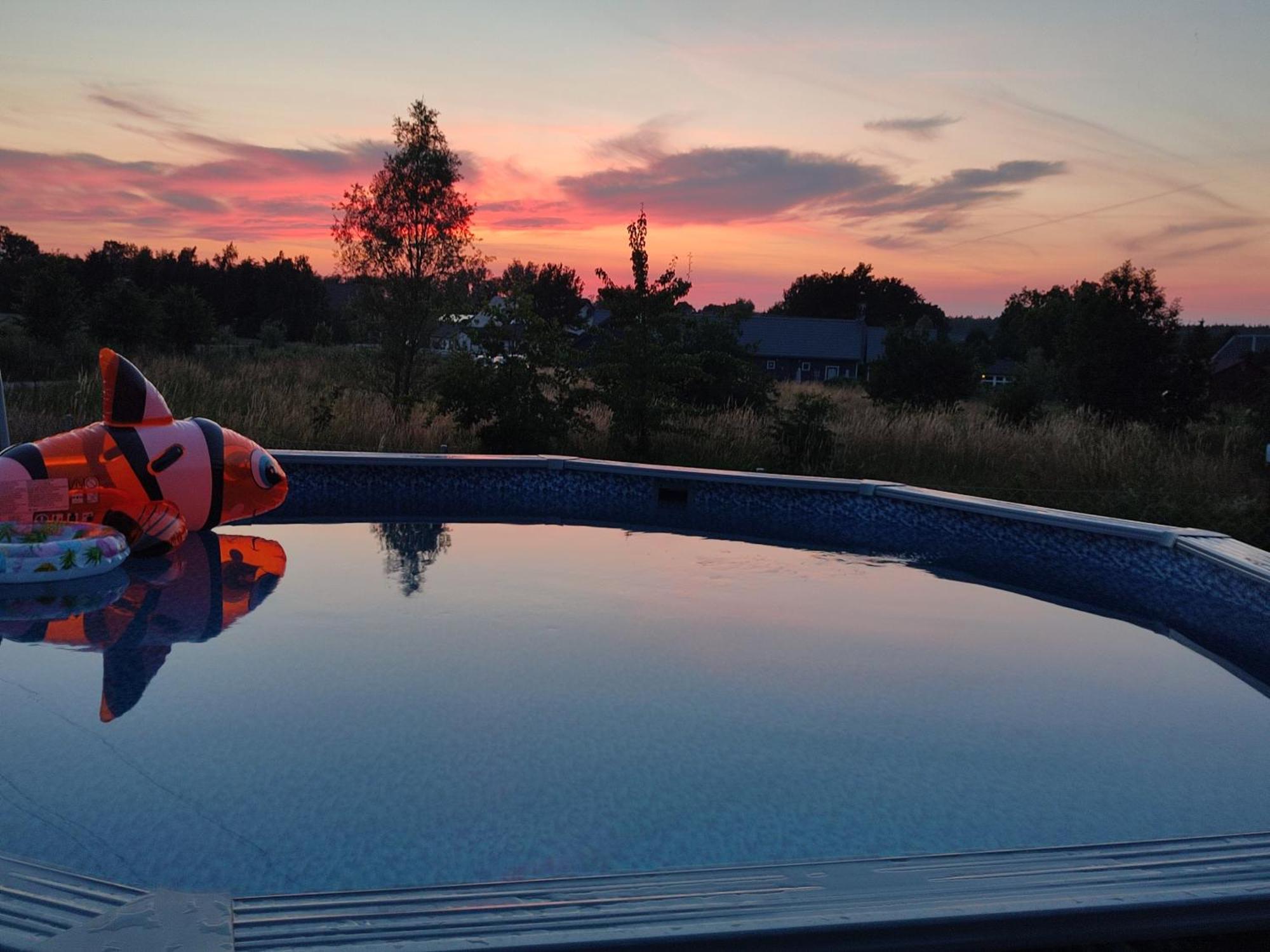 Widoki Rusinowo Domki Letniskowe Esterno foto