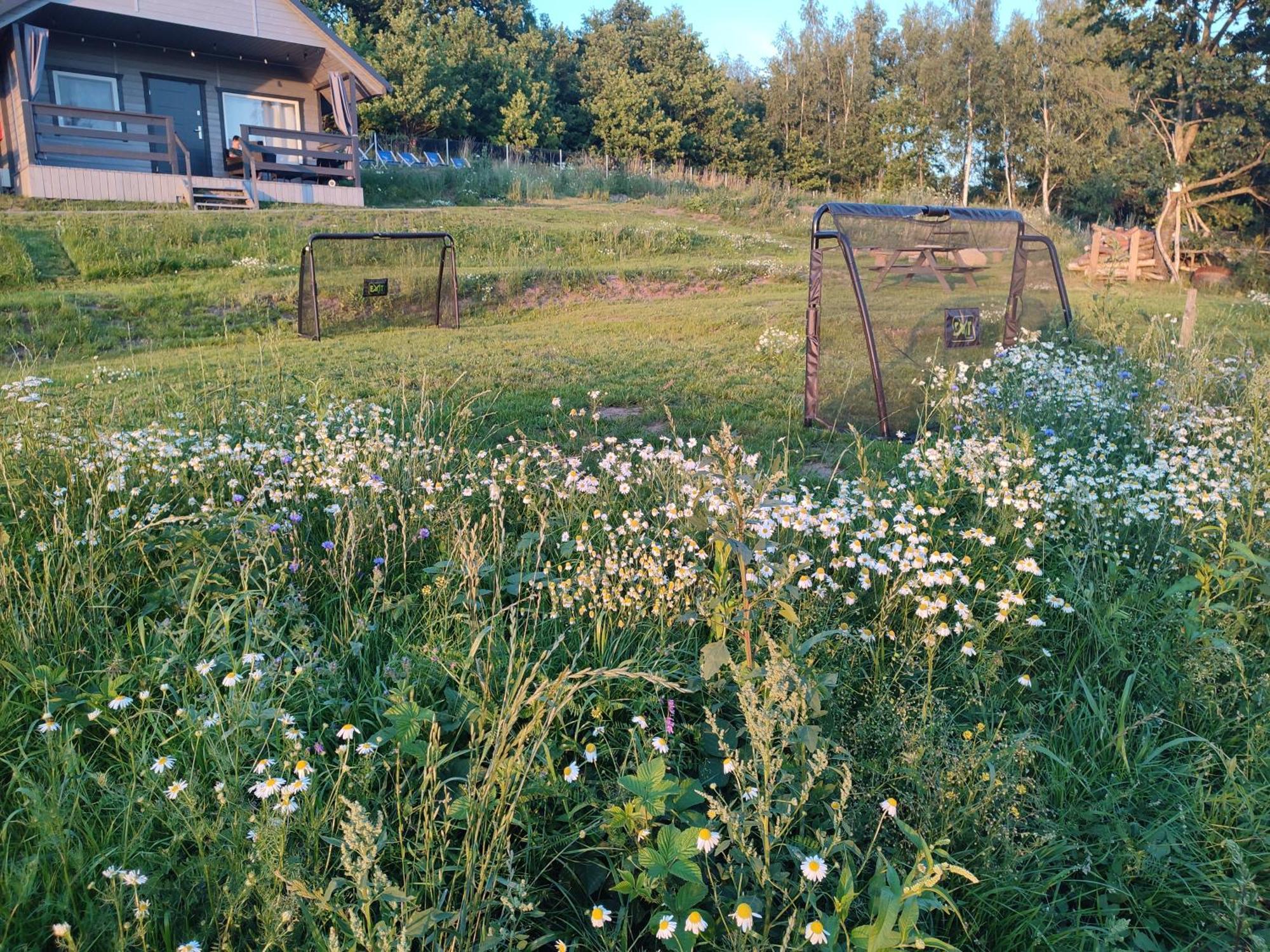 Widoki Rusinowo Domki Letniskowe Esterno foto