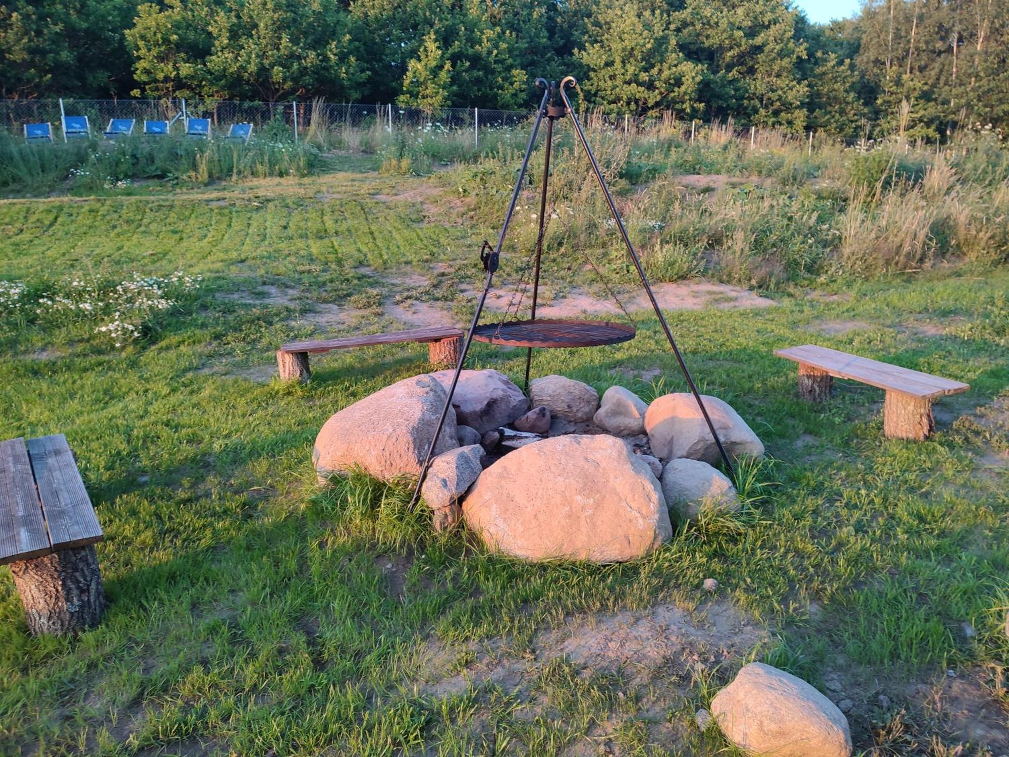 Widoki Rusinowo Domki Letniskowe Esterno foto