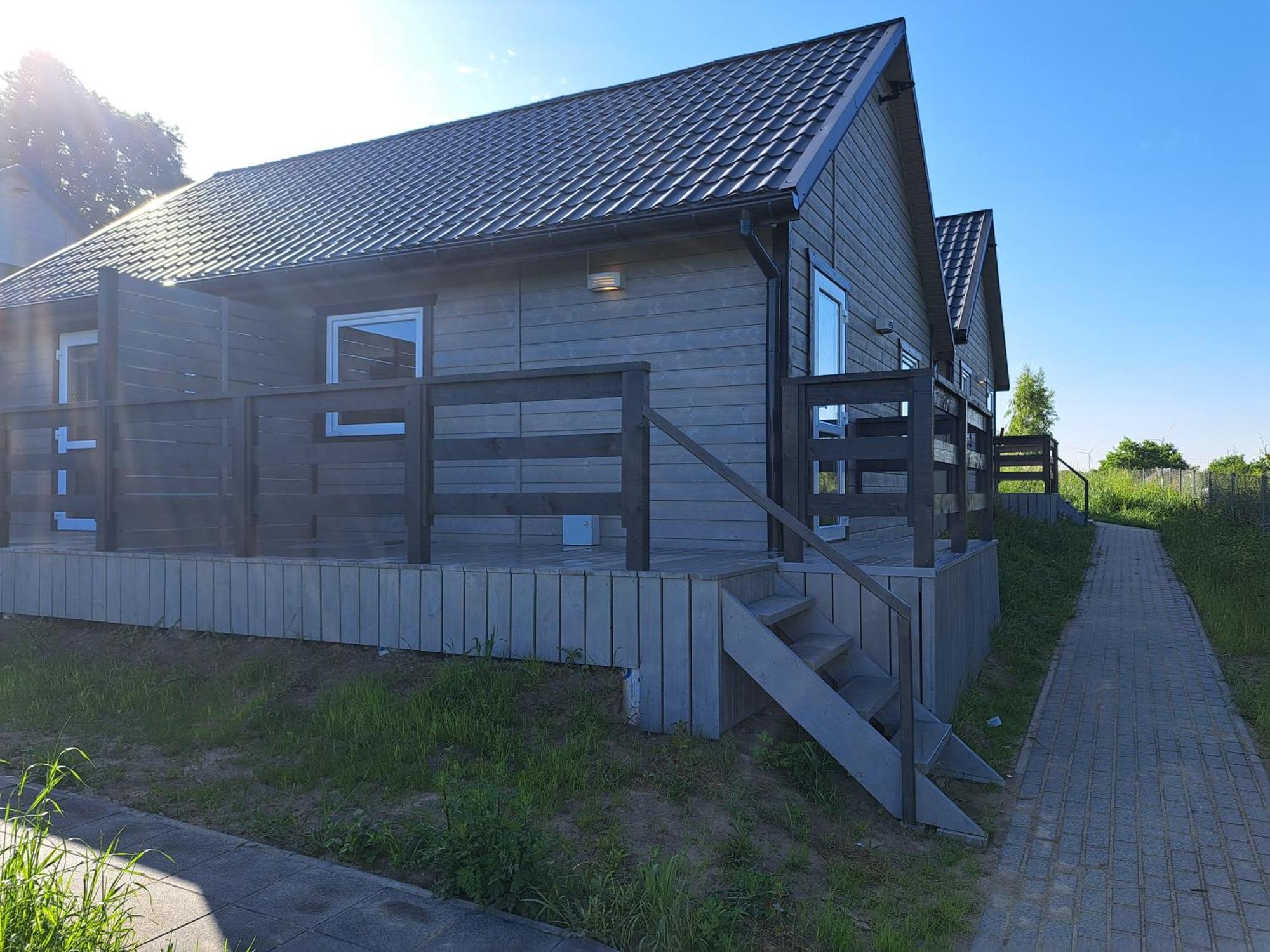 Widoki Rusinowo Domki Letniskowe Esterno foto